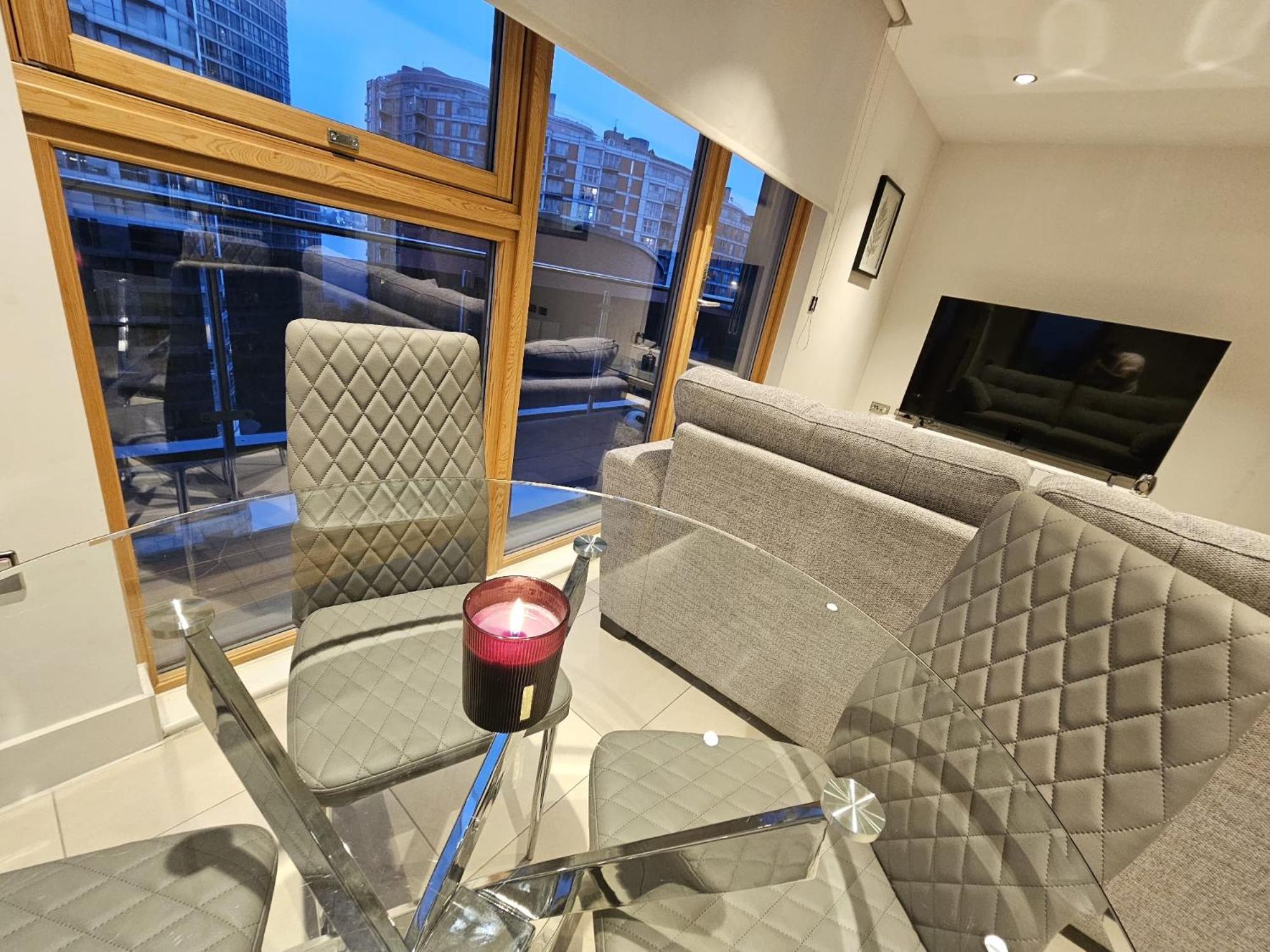 ロンドンLuxury Property In Canary Wharfアパートメント エクステリア 写真